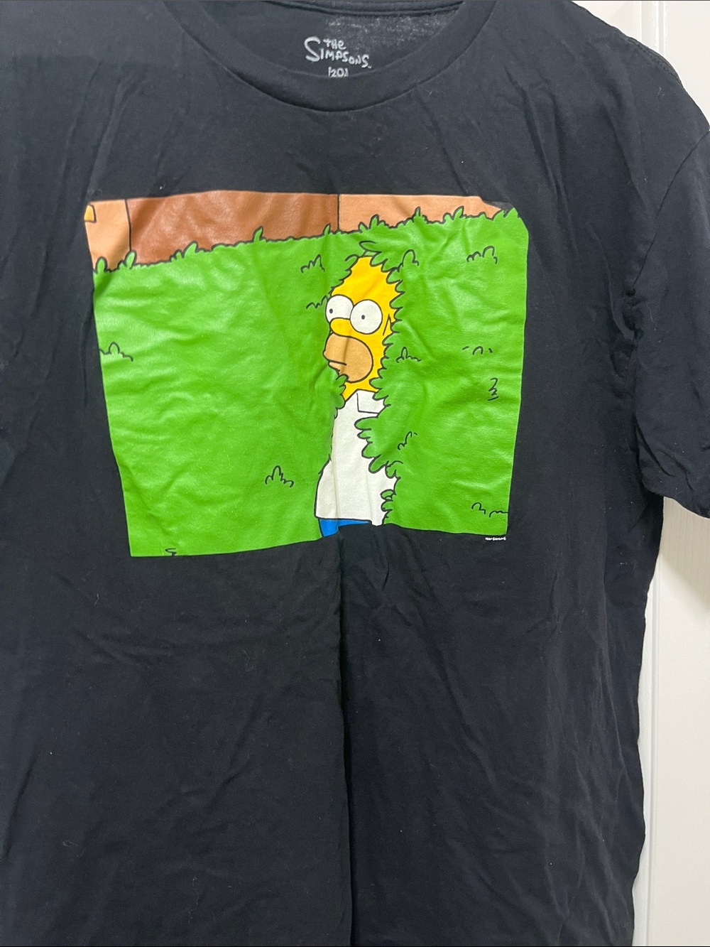 Homer Bush Black Graphic Tee